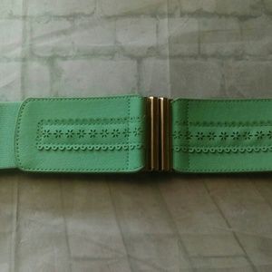 Cato Plus Size Wide Interlocking Stretch Belt